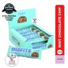 Misfits Vegan Gluten Free Protein Bar (45g) Mint Chocolate Chip 12 Pack