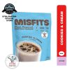 Misfits Vegan Protein Powder Cookies and Cream (500g) 15 Servings