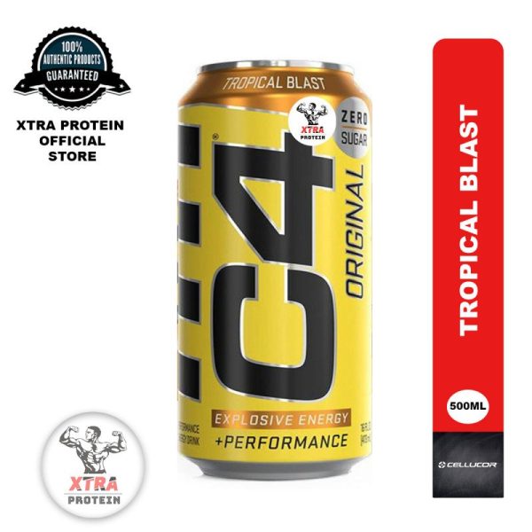 Cellucor C4 Sugar-Free Energy Tropical Blast (473ml) 12 Pack