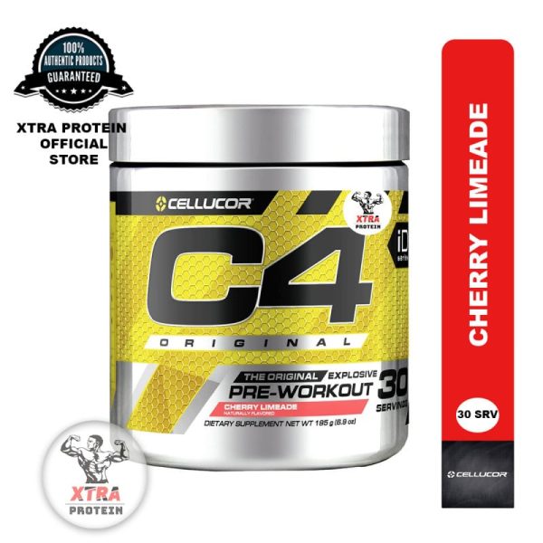 Cellucor C4 Pre Workout Original Explosive Cherry Limeade (30 Servings)