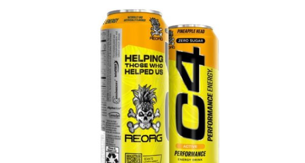 Cellucor C4 Sugar-Free Energy Pineapple Head (473ml) 12 Pack - Image 2