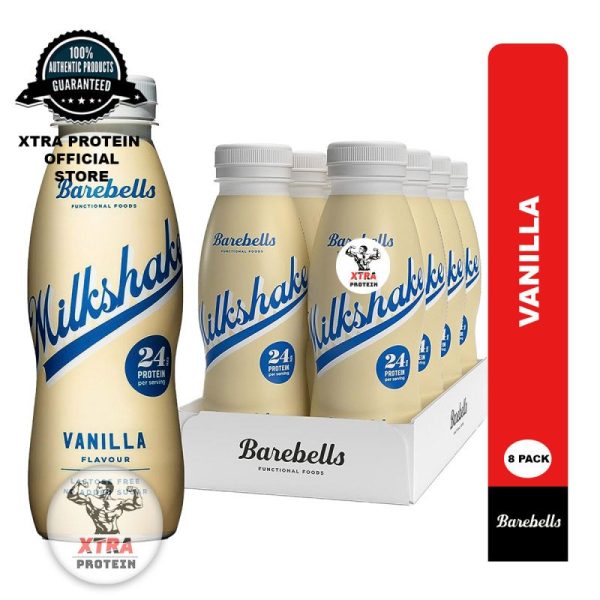 Barebells Protein Milkshake Vanilla (330ml) 8 Pack