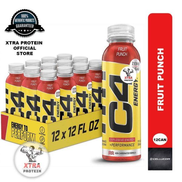 Cellucor C4 On The Go Energy Fruit Punch (355ml) 12 Pack