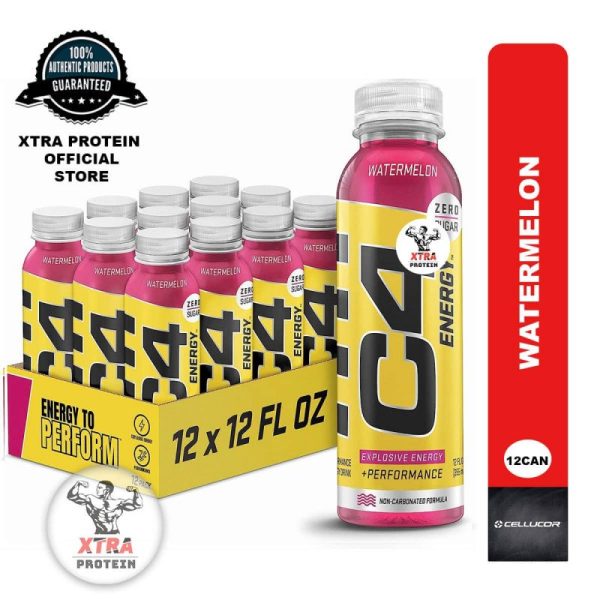 Cellucor C4 On The Go Energy Watermelon (355ml) 12 Pack