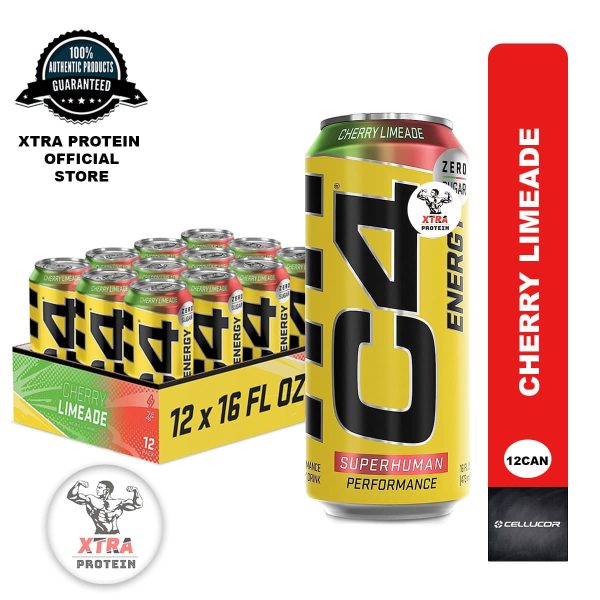 Cellucor C4 Sugar-Free Energy Cherry Limeade (473ml) 12 Pack