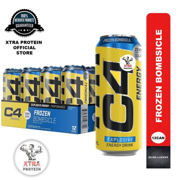 Cellucor C4 Sugar-Free Energy Frozen Bombsicle (473ml) 12 Pack