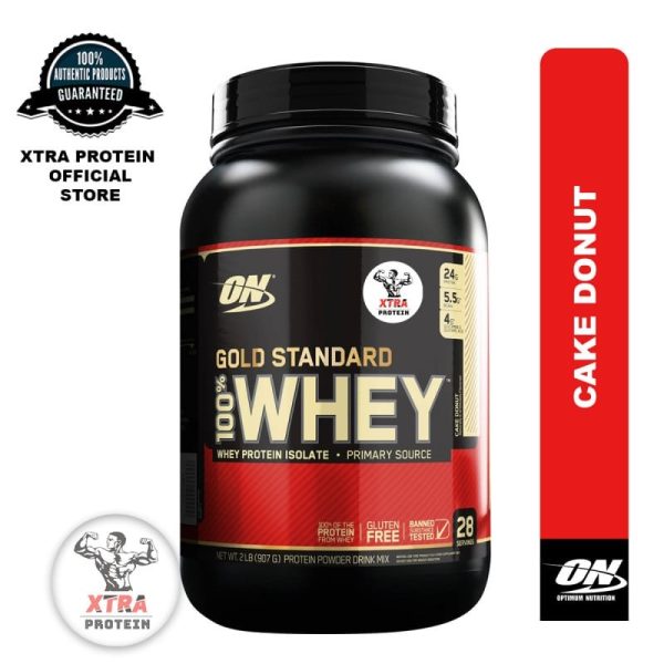 Optimum Nutrition Gold Standard Whey (2 lbs) Cake Donut