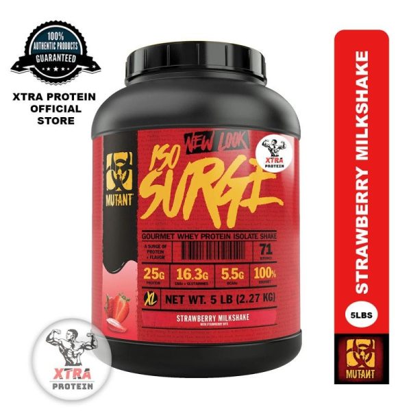 Mutant Nutrition ISO Surge Strawberry Milkshake