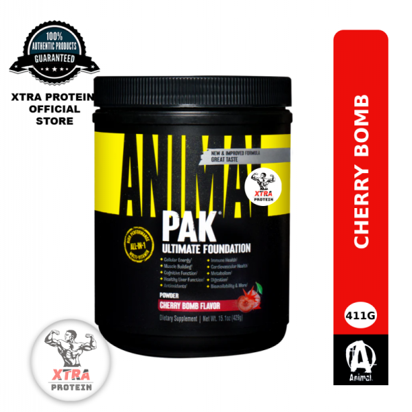 Animal Pak Multivitamin Cherry Bomb (411g) 30 Servings (EXCLUSIVE DISTRIBUTOR)