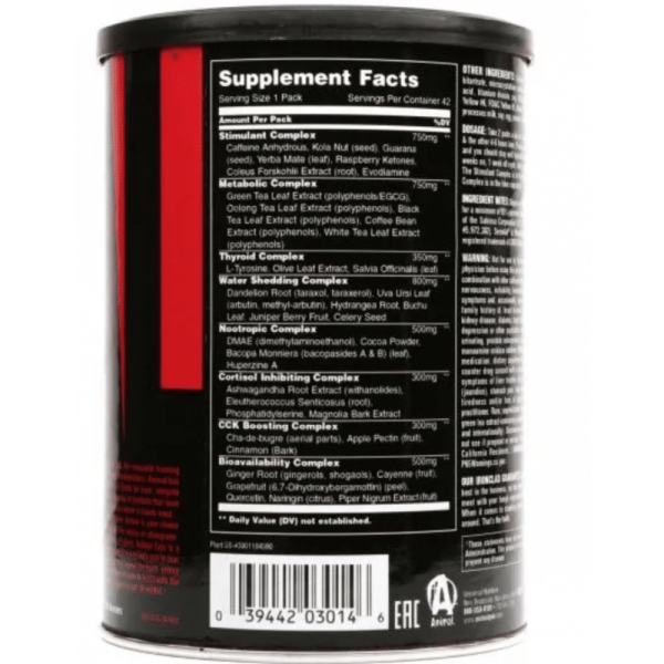 Animal Cuts (42 Packs) Capsules (EXCLUSIVE DISTRIBUTOR) - Image 2