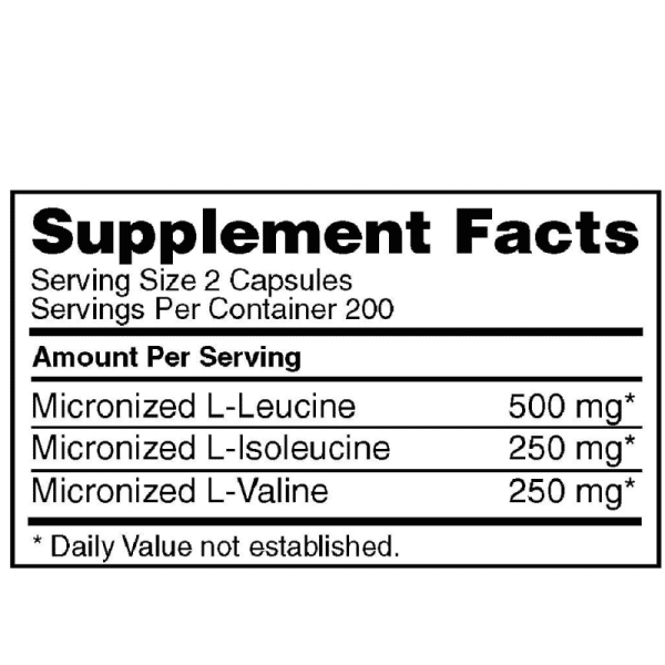 Optimum Nutrition Gold Standard BCAA (400 Caps) - Image 2