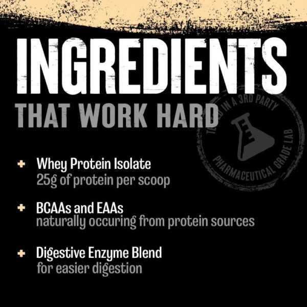 Animal Whey Isolate Brownie Batter (4lbs) 52 Servings (EXCLUSIVE DISTRIBUTOR) - Image 3