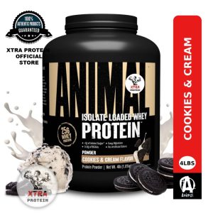 Animal Whey Isolate Cookies and Cream (4lbs) 56 Servings